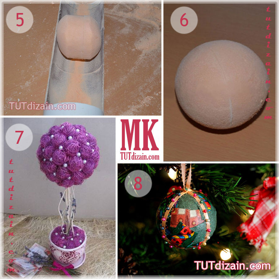Как сделать новогодний шар: пошаговая инструкция